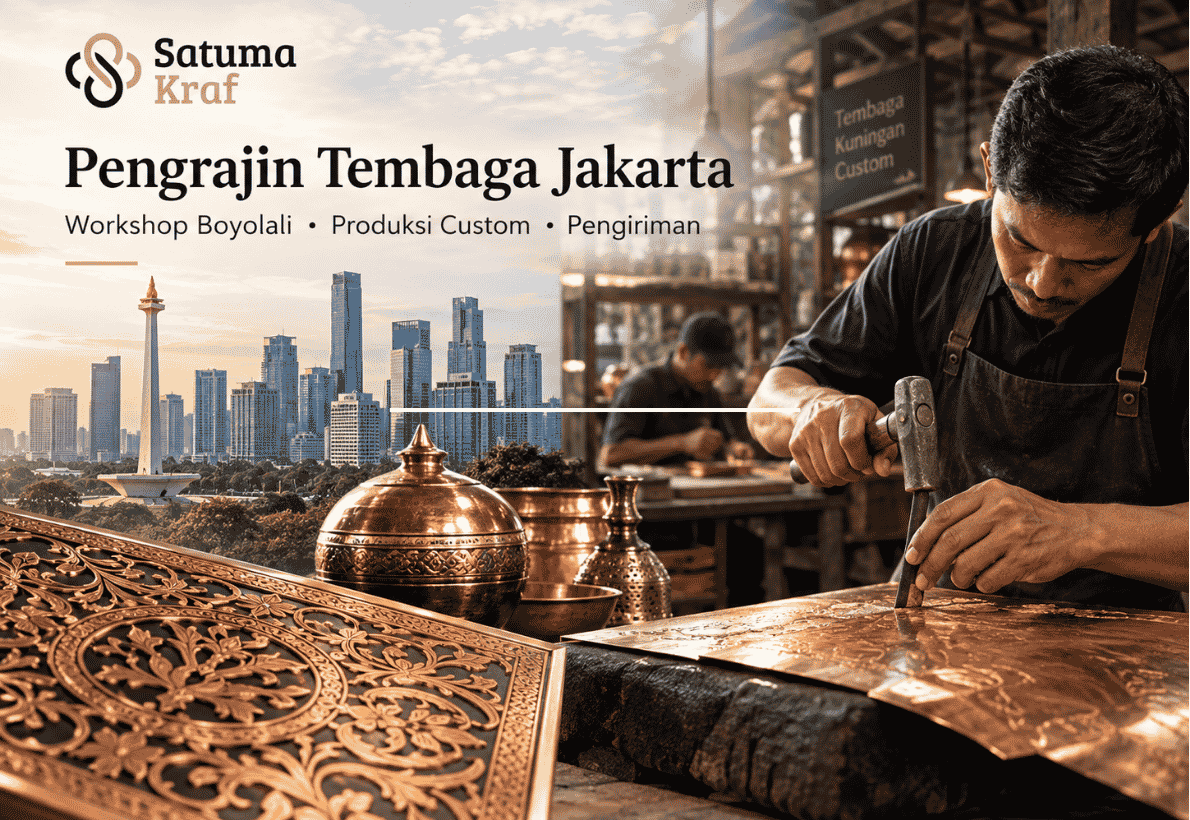 Pengrajin Tembaga Jakarta Workshop di Boyolali
