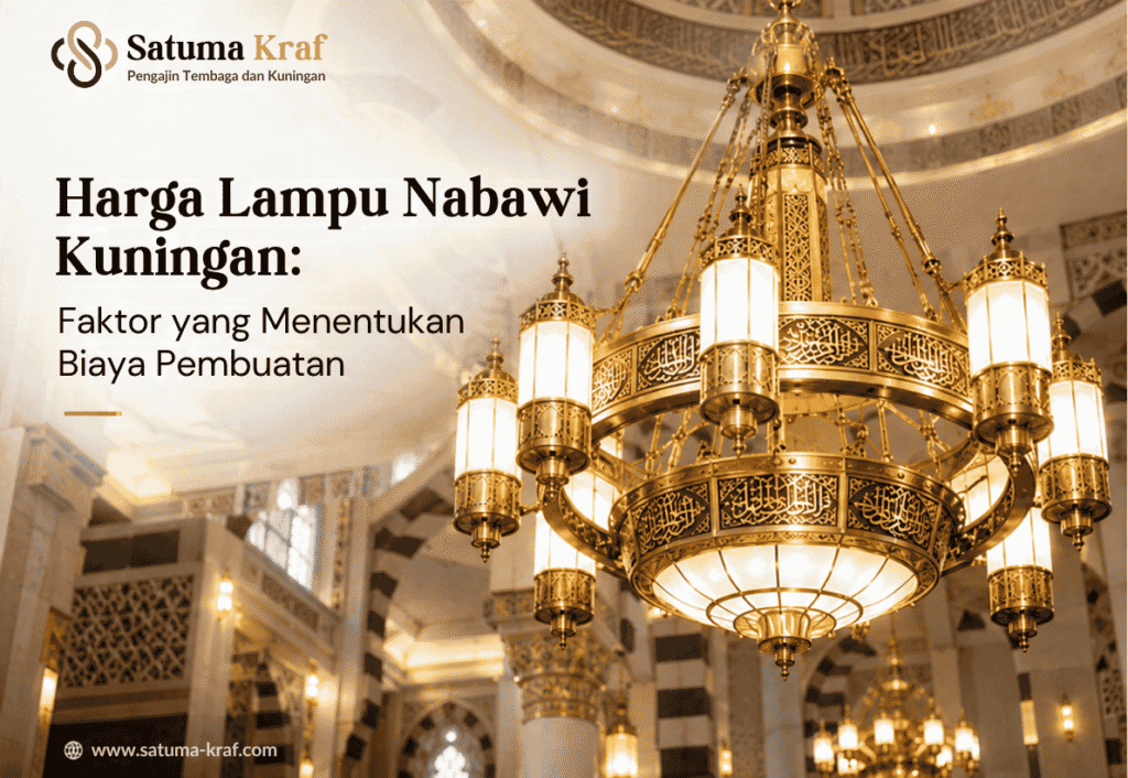 harga lampu nabawi kuningan